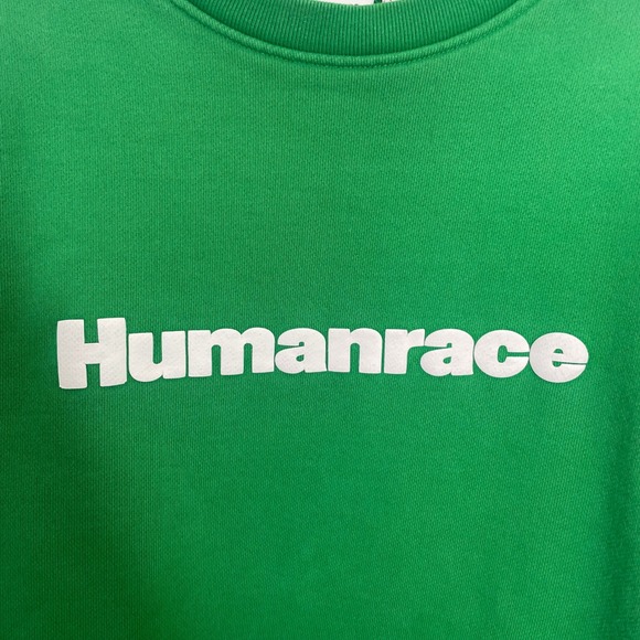 Adidas Humanrace Pharrell Williams SSENSE Limited Edition Sweatshirt Green L - Picture 3 of 10